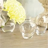 Menage a Trois Glass Bud Vases - Set of 3 by Two's Company