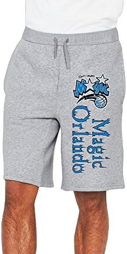 Men's Orlando Magic Cotton Short Sweat Pants Ash US Size 3X