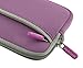 rooCASE Neoprene Sleeve (Lilac Pink) Carrying Case for Western Digital My Passport Essential SE 1TB Portable Hard Drive WDBACX0010BBK Black