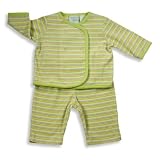 Hartstrings Baby - Infant Boys Long Sleeve Striped Velour Pant Set, Green, Multi