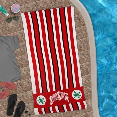 Ohio State Buckeyes 30x60 NCAA Thematic Towel