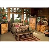Fireside Lodge 8000 / 810 Hickory Traditional Style Log Bedroom Set