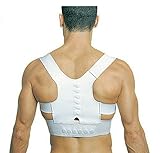 MegaTek® Adult Back Correction Belt Posture Correcting Band Magnetic Therapy Posture Corrector Belt for lady
