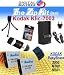 TheZipKit Basic for KODAK Easyshare Z950. Includes: 2 Kodak Klic 7003 1200mAh Ultra High Capacity Batteries made with cells produced in JAPAN or USA, Table-Top Wire Tripod, 110/240 Mini Charger with fold out plug and a DC car adapter, SD/SDHC Card Reader, LCD Protection Film Kit and more. (NON OEM).. KODAK Easyshare Z950.