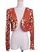 Prettyguide Women Ds Clubwear Sparkly Sequin Long Sleeve Shrug Cardigan Jacket