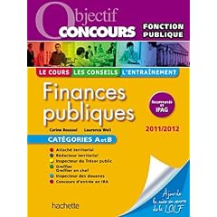 Finances publiques, Cat�gories A et B - Ed.2011