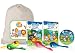 Hindi for Kids Gift Set: Simple Words DVD, Numbers and Colours DVD, Nursery Rhymes CD with Instrument (Hindi and English)