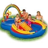 Intex  117-by-76-by-53-Inch Rainbow Ring Pool Play Center