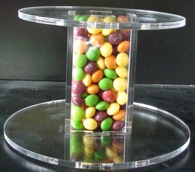 2 Tier Tubes Acrylic Cup Cake Stand by Classikool®