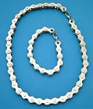 Motorcycle Bikers Real Chain Bracelet & Necklace