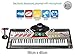 Ginzick Music Piano Electronic Keyboard Playmat with Microphone and Stand