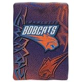 Charlotte Bobcats Fleece Blanket Throw 60x80