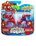  : Marvel Superhero Squad Hasbro Series 7 Mini 3 Inch Figure 2-Pack Daredevil & Spider-Man