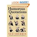 Oxford Dictionary of Humorous Quotations