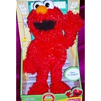 Fisher Price Elmo Full Body 20 Puppet Plush Doll Toy