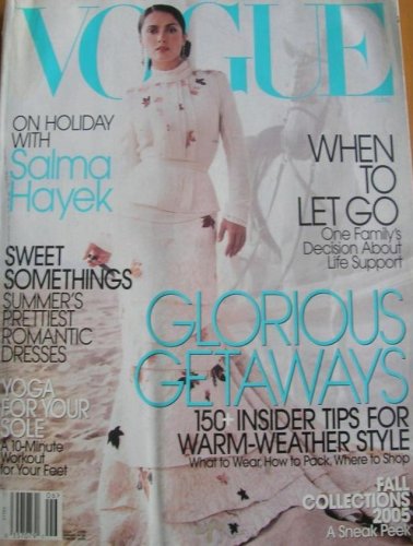 Vogue Magazine June 2005 Salma Hayek (Single Back Issue)