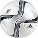 adidas Performance 2015 Top Training NFHS Soccer Ball, White/Black/Silver, Size 4