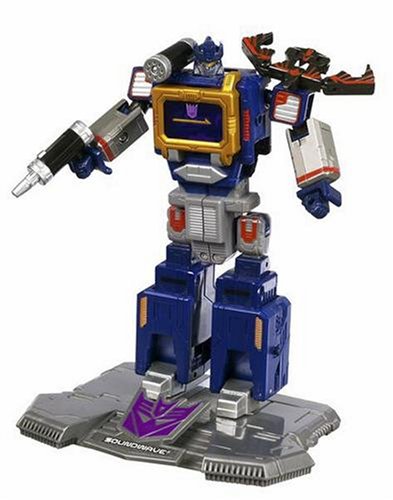Titanium Series Transformers 6 Inch Metal Cybertron Soundwave