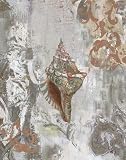 Jade Conch FINEST BRAND CANVAS Print With Added Heavy BRUSHSTROKES Taylor 12x15