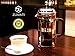French Press Coffee & Tea Maker Best Coffee Press Pot with Stainless Steel Plunger & Heat Resistant Borosilicate Glass Perfect for Hot and Cold Brew 8 Cup-34 oz 1l