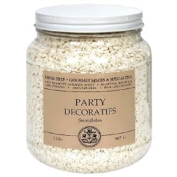India Tree Nature's Colors Snowflakes Party Decoratifs, 32.0-Ounce Unit