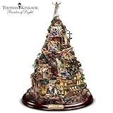 IMAGE OF Thomas Kinkade Christian Tabletop Home Decor: Faith Mountain by The Bradford Exchange