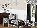 Black and White Isabella Pillow Sham by Sweet Jojo Designs