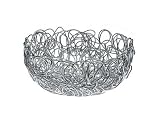 A di Alessi AFC10/30 Drahtkorb, rund aus eloxiertem Aluminium