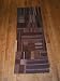 Handmade Turkish Parcha Kilim Rug 2'2"x6'7"