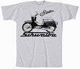 Simson Schwalbe DDR Ostalgie Motiv T-Shirt S M L XL XXL