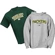 Green Bay Packers NFL Youth Belly Banded Hooded Sweatshirt and T-Shirt Combo Pack