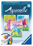 Ravensburger 29312 - Einh�rner - Aquarelle Midi, 18 x 24 cm