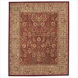 IMAGE OF Forest Park Persian Cedars Red Oriental Rug Size: Runner: 2'6