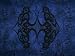 Rayon Sarong - Blue Tribal Suns