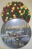 Review Scott's Cakes  / Scott's Cakes Holiday Mix Gourmet Chocolate Malt Balls in a Large Sleigh Ride Tin