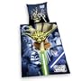 Herding 467201050 Clone Wars Bettw�sche, 80 x 80 cm + 135 x 200 cm mit Knopfleiste , Biber / Flanell