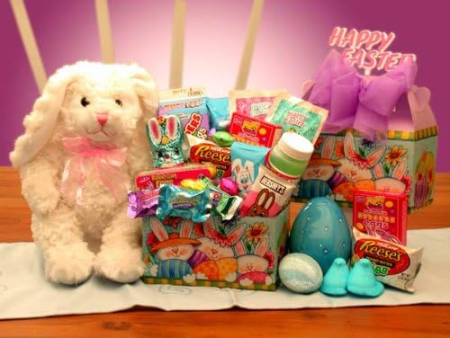 Bunny Treats Easter Easter Care Package by GiftBasketsAssociates