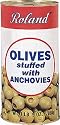 Roland Olives Stuffed With Anchovies, 1-Pound 9-Ounces Dry Weight Cans (Pack of 2)
