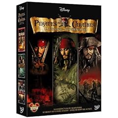 Pirates des Cara�bes - La trilogie : La mal�diction du Black Pearl + Le secret du coffre maudit + Jusqu'au bout du monde - coffret 3 DVD