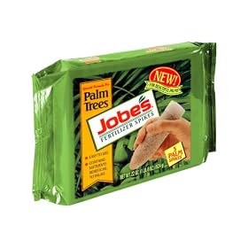 Jobe's 1010 Palm Tree Outdoor Fertilizer Food Spikes, 5-Pack