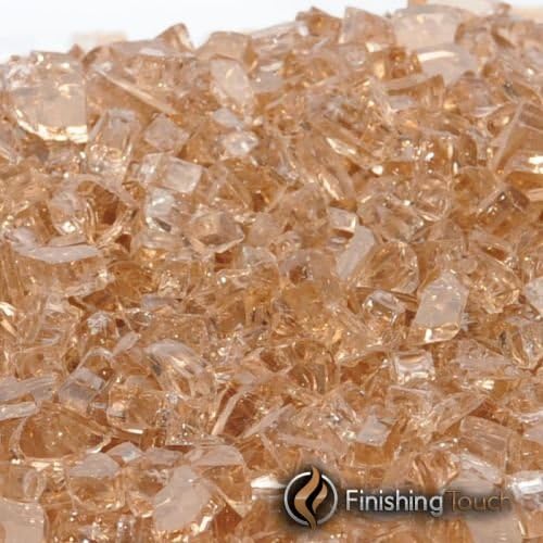 8 Pound Container of 1/4" Copper Penny Fireglass