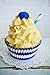 Blueberry Lemonade Cupcake Novelty Soap - Medium - All Natural Soap - Ideal Gift for Any Occasion
