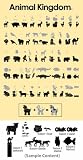 Cricut Animal Kingdom Cartridge: 50 Assorted