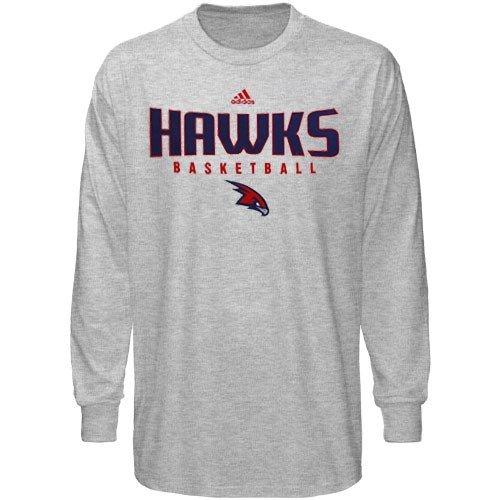adidas Atlanta Hawks Ash Absolute Long Sleeve T-shirt (XX-Large)