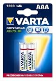 Varta AAA NiMH Rechargeable Battery 2-Pack 800mAh