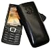 Samsung S7220 Ultra Classic - Leder Etui Tasche **Original SunCase** In der Farbe Schwarz