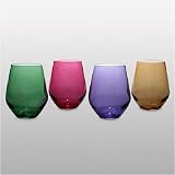 Lenox Crystal Tuscany Harvest Red Wine Tumblers Set(s) Of 4 Asst. Colors
