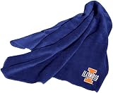 Illinois Fighting Illini Fleece Blanket/Throw NCAA College Athletics Sports Team Fan Merchandise