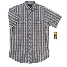 Nautica Jeans Western Style Short Sleeve Shirt by Men's S/S Button Shirts