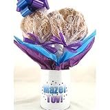 Cookie Bouquet in a Mazel Tov Gift Tin